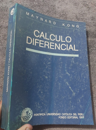 Libro Cálculo Diferencial De Maynard Kong