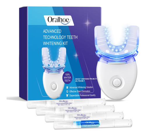 Set De Blanqueamiento Dental E, Eliminación Rápida De Mancha
