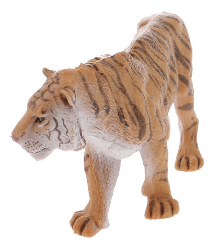 Figura De Acci?n Realista Macho Tigre De Juguete Para Ni?os