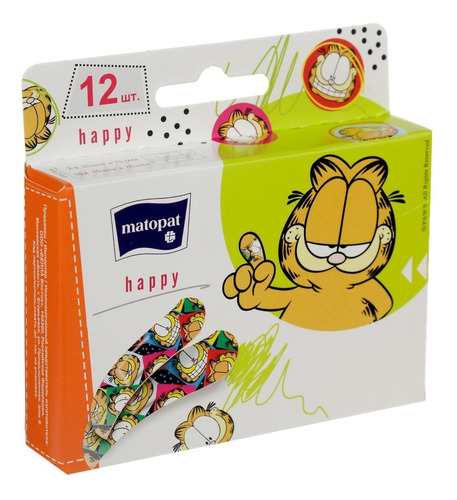 Matopat Happy Infantil X 12 Curitas