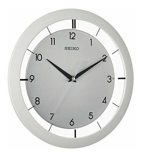 Seiko Reloj De Pared De Metal Cepillado St John De 11 Pulgad | Cuotas sin  interés