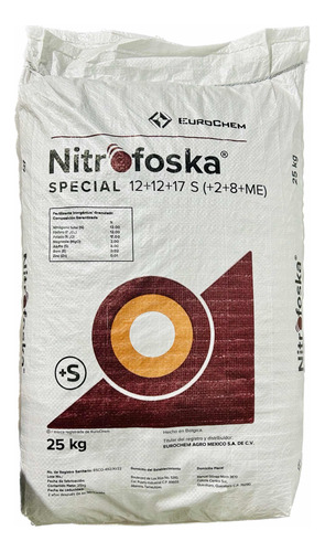 Nitrofoska Special 12-12-17 Fertilizante Granulado 25 Kg