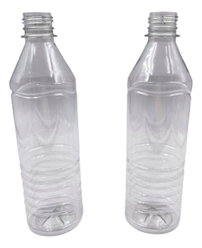 Botellas De Plastico Pet, 500ml Con Tapa  