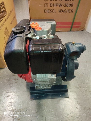 Imagen 5 de 8 de Motobomba Centrífuga Presión 8.0hp Gasoil. Motor Lombardini.