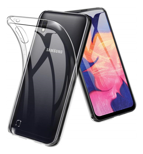 Funda Case Para Samsung A10 Tpu 100% Transparente Antishock