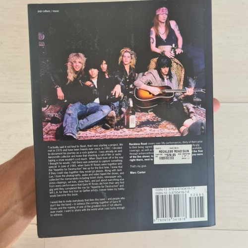 Reckless Road: Guns N' Roses And The Making Of Appetite For Destruction, De Marc Canter. Editorial Music Sales, Tapa Blanda En Inglés, 2007