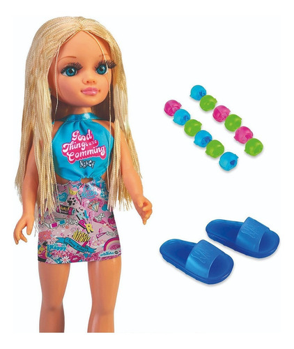 Muñeca Nancy, Un Día Con Trenzas Rubia
