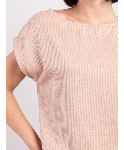Chaleco De Lanilla Con Textura Cuello Bote Iberia