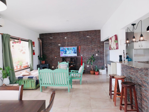Alquiler Anual Amoblada Casa 1 Dormitorio San Antonio De Arredondo Con Cochera