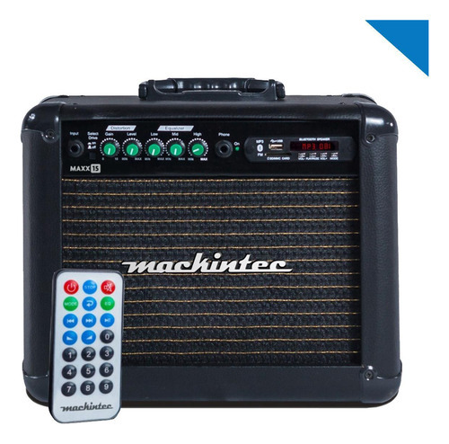 Amplificador Guitarra Violão Bluetooth Usb Maxx Cyber 15wrms