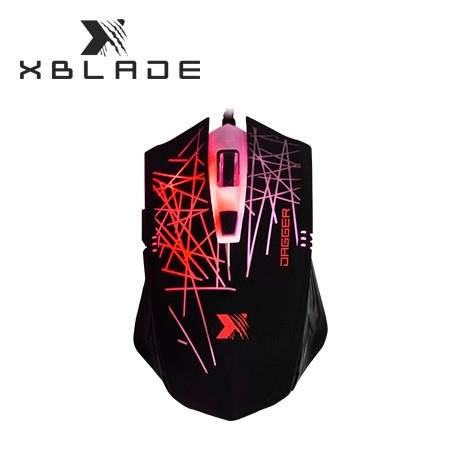 Mouse Xblade Gaming Dagger 2400 Dpi Usb Black Multicolor
