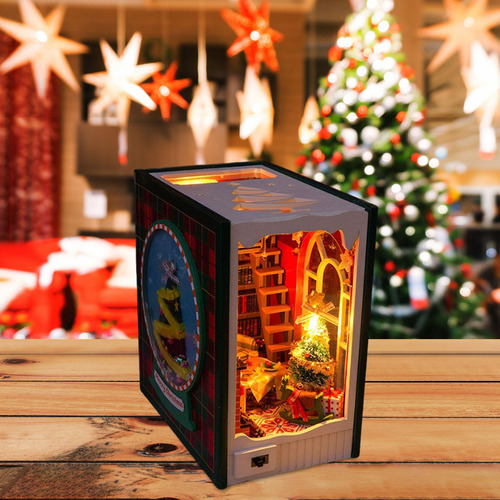 Kits De Livros De Natal Diy Booknook Tiny House Diy Doll