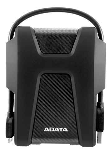 Imagen 2 de 4 de Disco Duro Adata Hd680 2tb Anti Golpes Negro