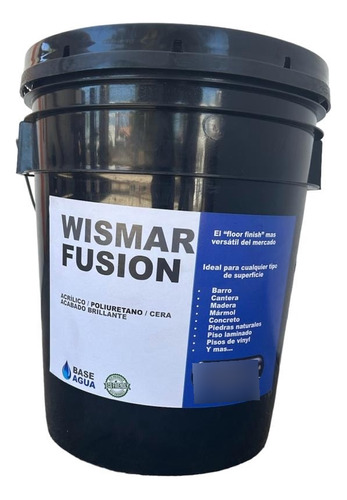 Wismar Fusion Sellador Baseagua Barro, Madera, Concreto 19lt