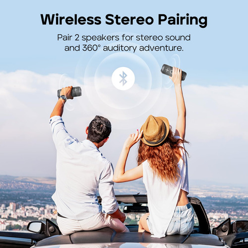Altavoz Bluetooth Tribit Stormbox 2 34w Impermeable Ipx7
