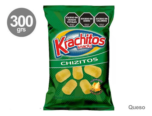 Chizitos Sabor Queso Krachitos 300gr