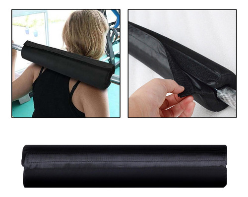 Portable Barbell Foam Nylon Bar Pad Fitness Cojín Cuello