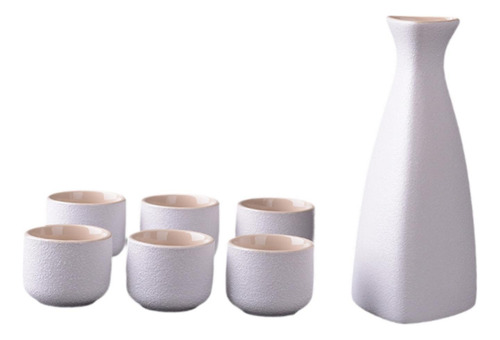 Set De Sake De Cerámica Copa De Bote De Sake Triangular