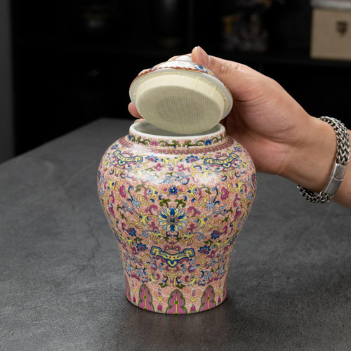 Tarro De Para Jengibre, Bote De Té De Cerámica, Lata De