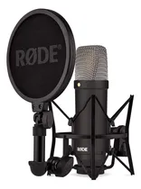 Comprar Rode Nt1 Signatur Microfono Condensador Para Estudio Color Negro