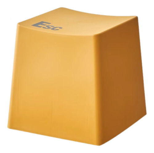 Taburete De Baño, Ergonómico Y Ligero Para Amarillo