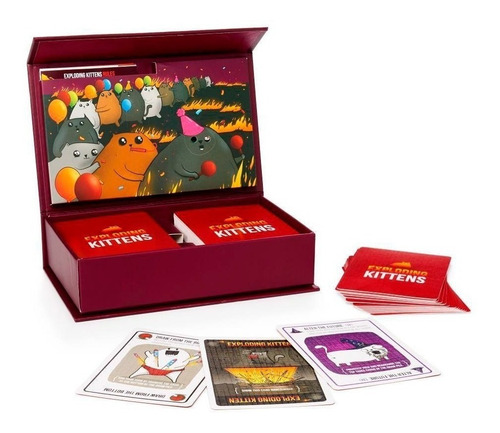Juego de cartas Exploding kittens Party pack
