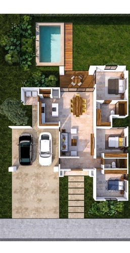 Imagen 4 de 15 de Casas En Venta En Privada Rocio Country Living Mod. 200 En T