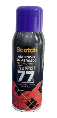 Adhesivo 3m Scotch Super 77 Spray 305 Gr Pegamento Aerosol