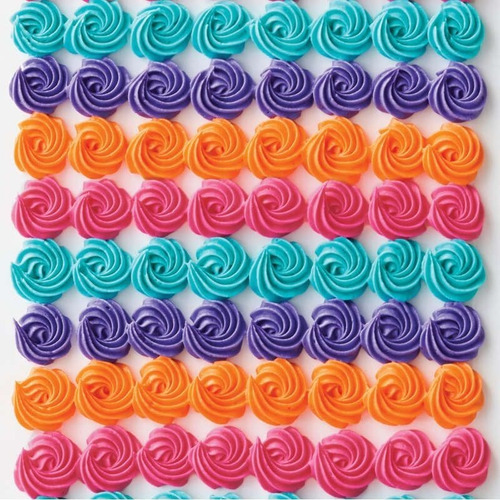 Imagen 4 de 7 de Set De 4 Colorantes En Gel Comestibles Colores Neón Belgrano