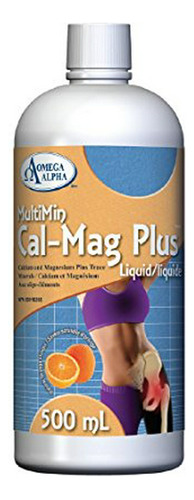 Suplemento Calcio - Omega Alpha Multimin Cal-mag Plus 500ml