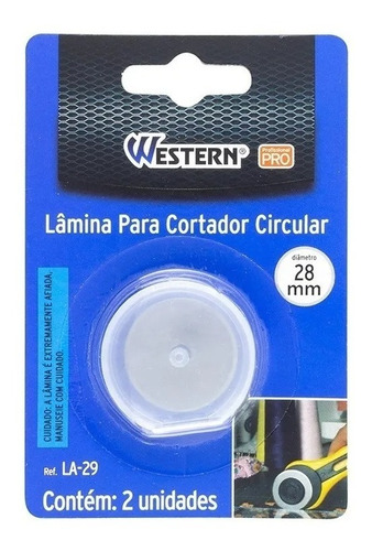 Cortador Circular Lamina De 28mm Encaixe Universal          