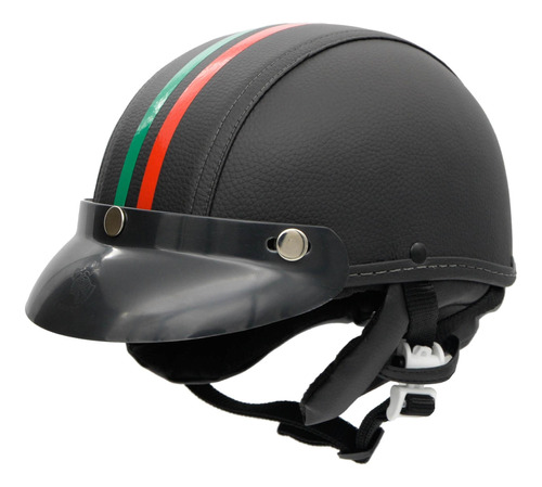 Capacete Coquinho Br 101 Italia Preto Pp