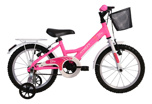 Bicicleta Infantil Familia Bliss - Athor - Rosa / Com Cesta