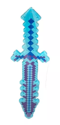 Peluche Minecraft Goma Eva, Grande 60 Cm, Espada Minecraft