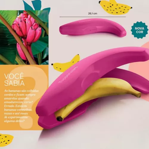 Tupperware - Porta Banana Conservar E Transportar