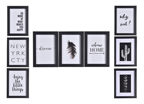 Cuadros Modernos Decorativos Set X 9 Begônia