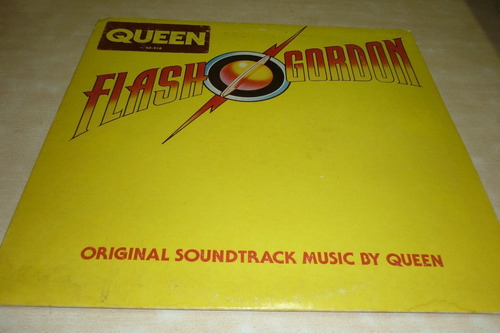 Queen Flash Gordon Vinilo Usa Excelente Insert Poste Jcd055