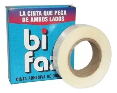 Cinta Adhesiva Vigor Bifaz Doble Faz 12mm X 10 Mts 