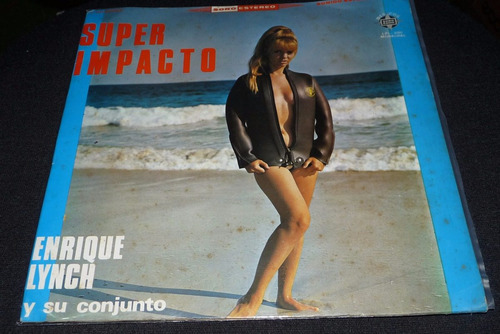 Jch- Enrique Lynch Y Su Conjunto Super Impacto Lp Vinilo