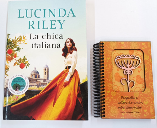 Pack Libro La Chica Italiana + Libreta