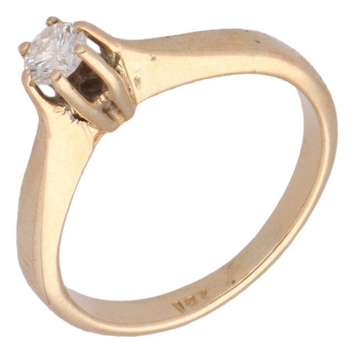 Anillo De 14k Oro Amarillo, 3 Gramos