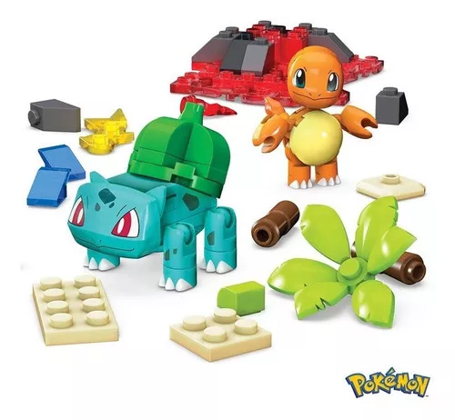 Pokémon Equipe de Kanto Blocos de Montar Mega Construx HFG05