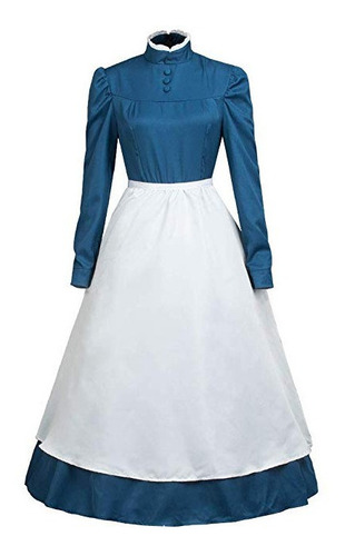 Sophie De Cosplay Vestido Azul De Mujer | Meses sin intereses Sophie De Cosplay Vestido Azul De Mujer | Meses sin intereses
