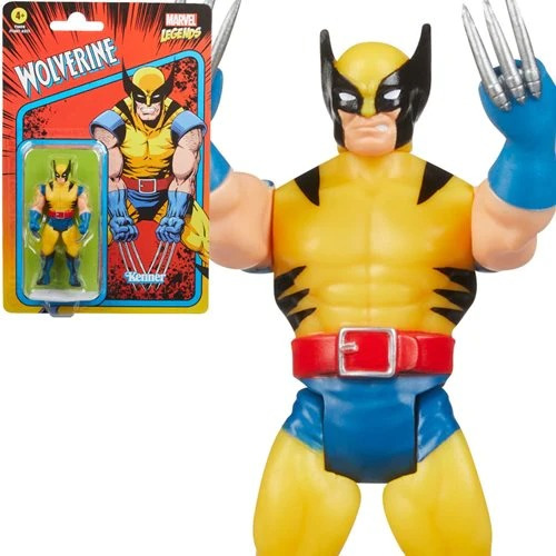 Marvel Legends Wolverine Kenner Retro 3.75 Hasbro (Usado)