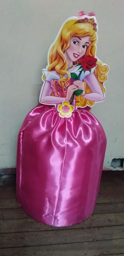 Piñata Papel Princesa Aurora Decoración Hora Loca Piñateria 