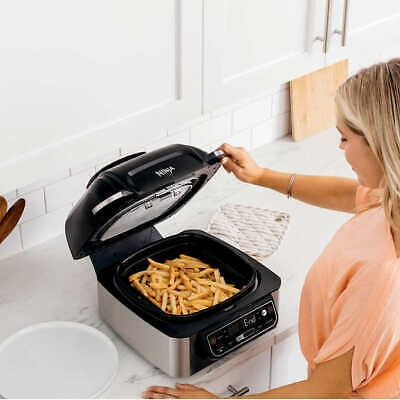 Parrilla Interior Inteligente 5 En 1 De Ninja Foodi Y Siste