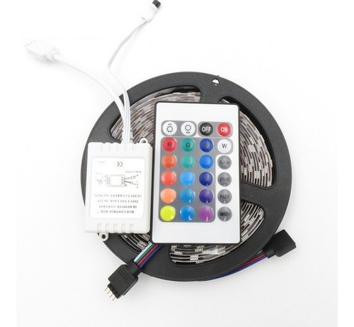 Pack 2 Cinta Tira Led 5050 Rgb 300 Led 5mtadorno