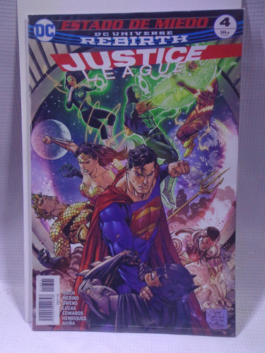Justice League Rebirth Vol.4 Dc Comic´s Televisa 2017