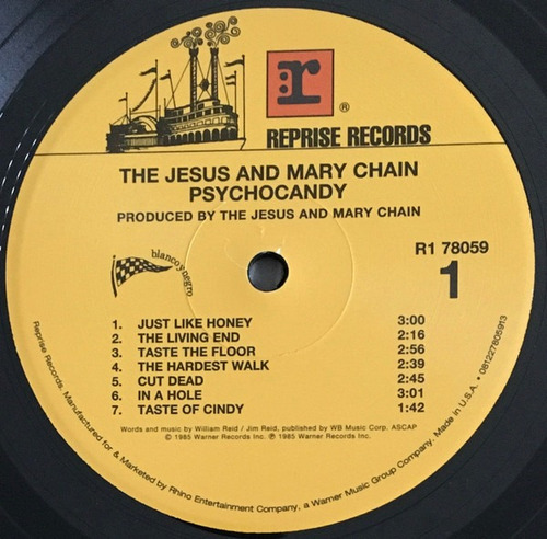 The Jesus And Mary Chain Psychocandy 2019 180g Nm/nm 180g (Usado)