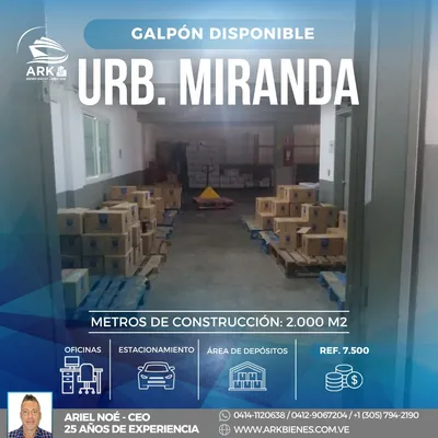 Galpón en alquiler